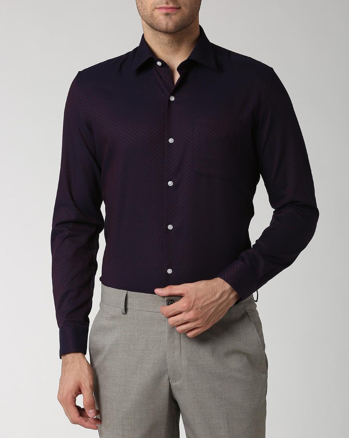 dark purple shirts