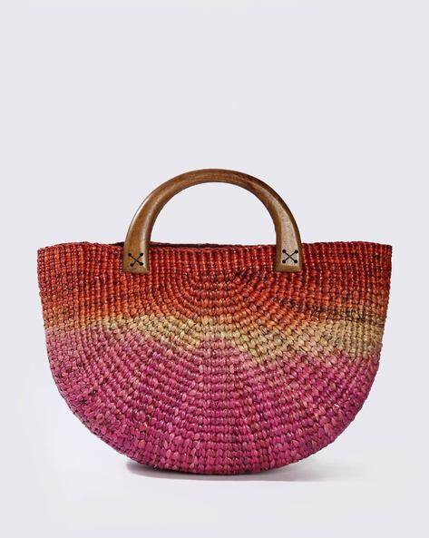 Thai Handcrafted Water Hyacinth Handbag