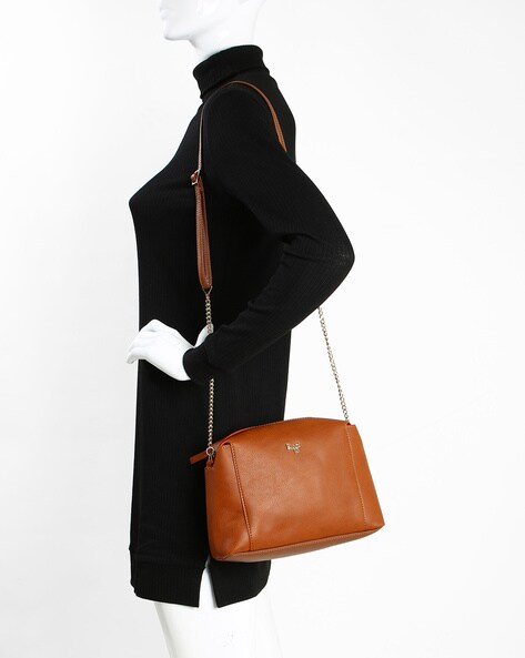 Baggit Women's Sling Bag (Caramel) : : Fashion