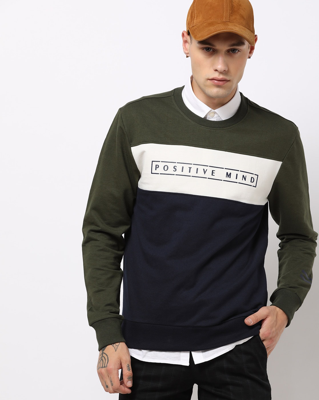 slim fit sweatshirt