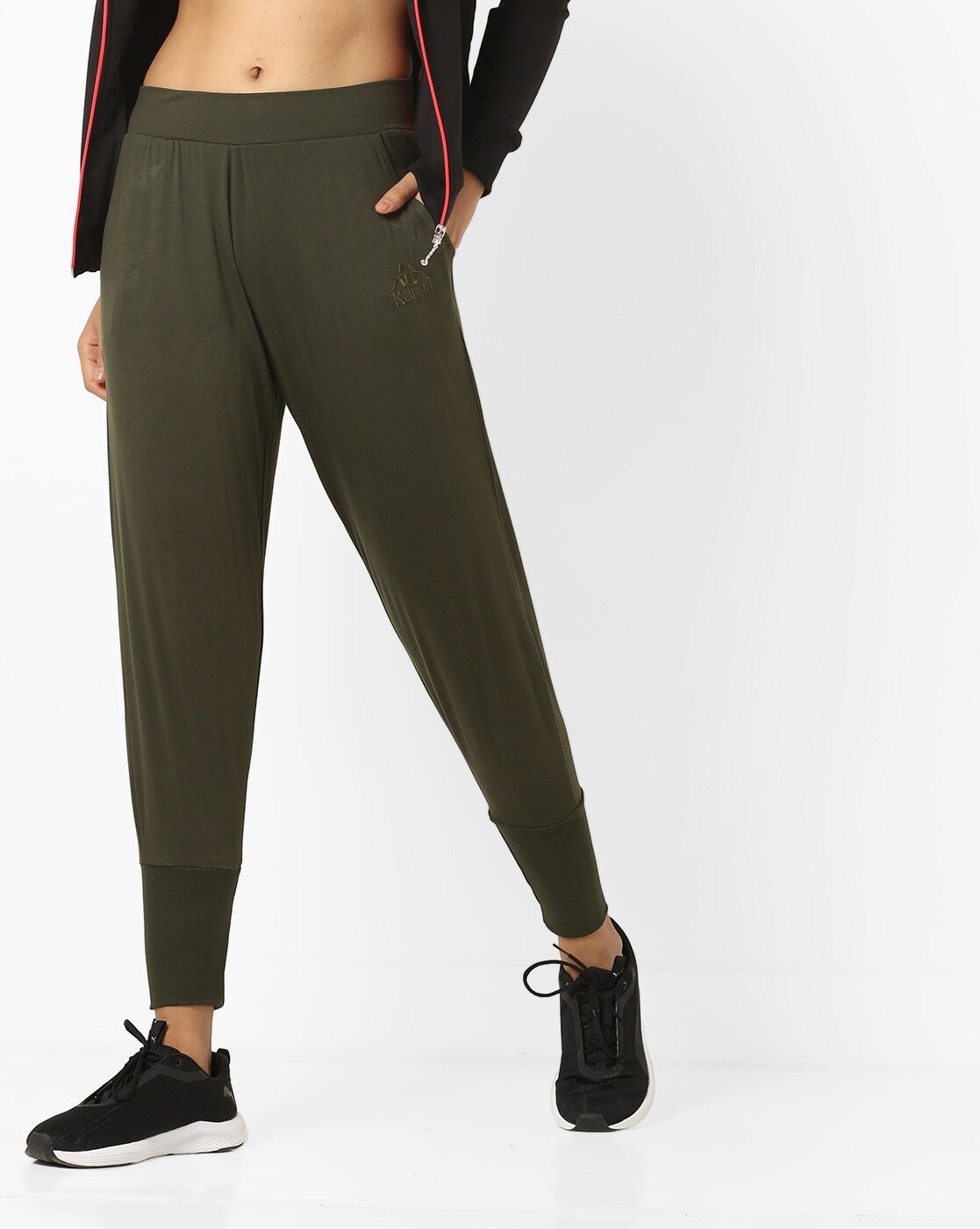 olive green kappa pants