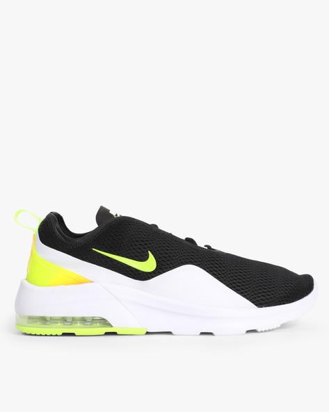 Nike air max motion 2 hot sale women's sneakers black and white