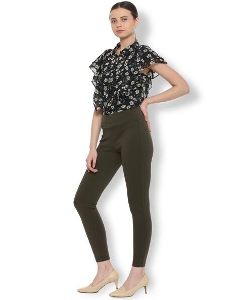 Buy Olive Trousers \u0026 Pants for Women by 