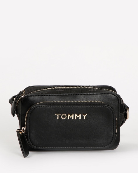 tommy hilfiger sling bag black