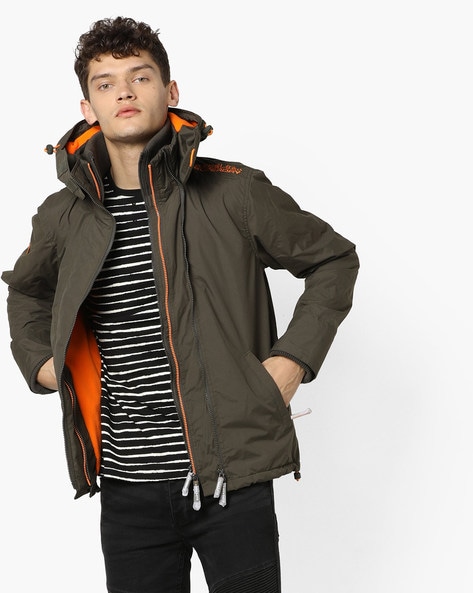 Buy Olive Green Rainwear and Windcheaters for Men by SUPERDRY Online