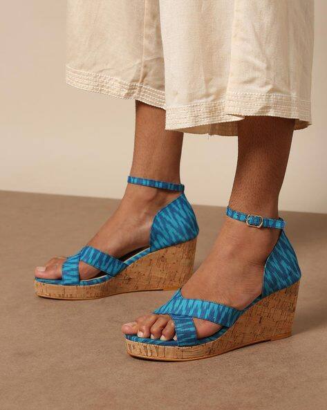 dark teal wedges