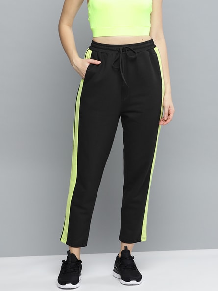 Buy Black Track Pants for Women by Besiva Online  Ajiocom