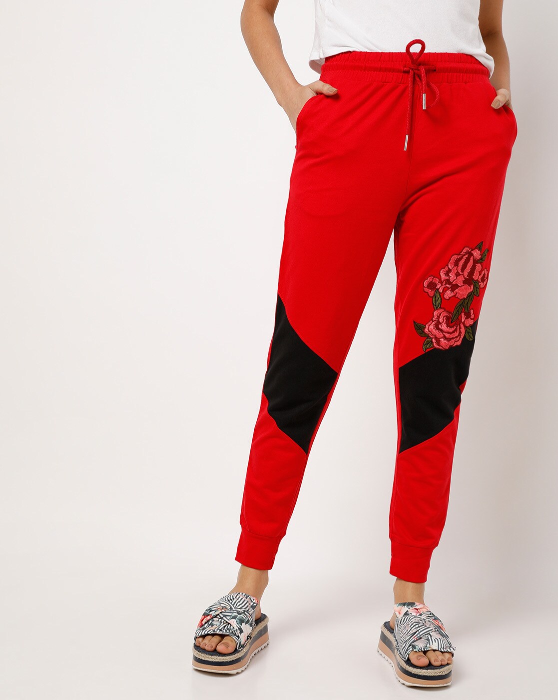 ajio track pants