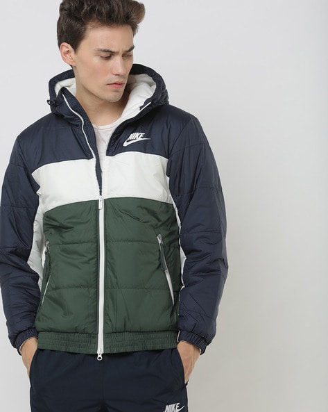 nike hooded puffer jacket