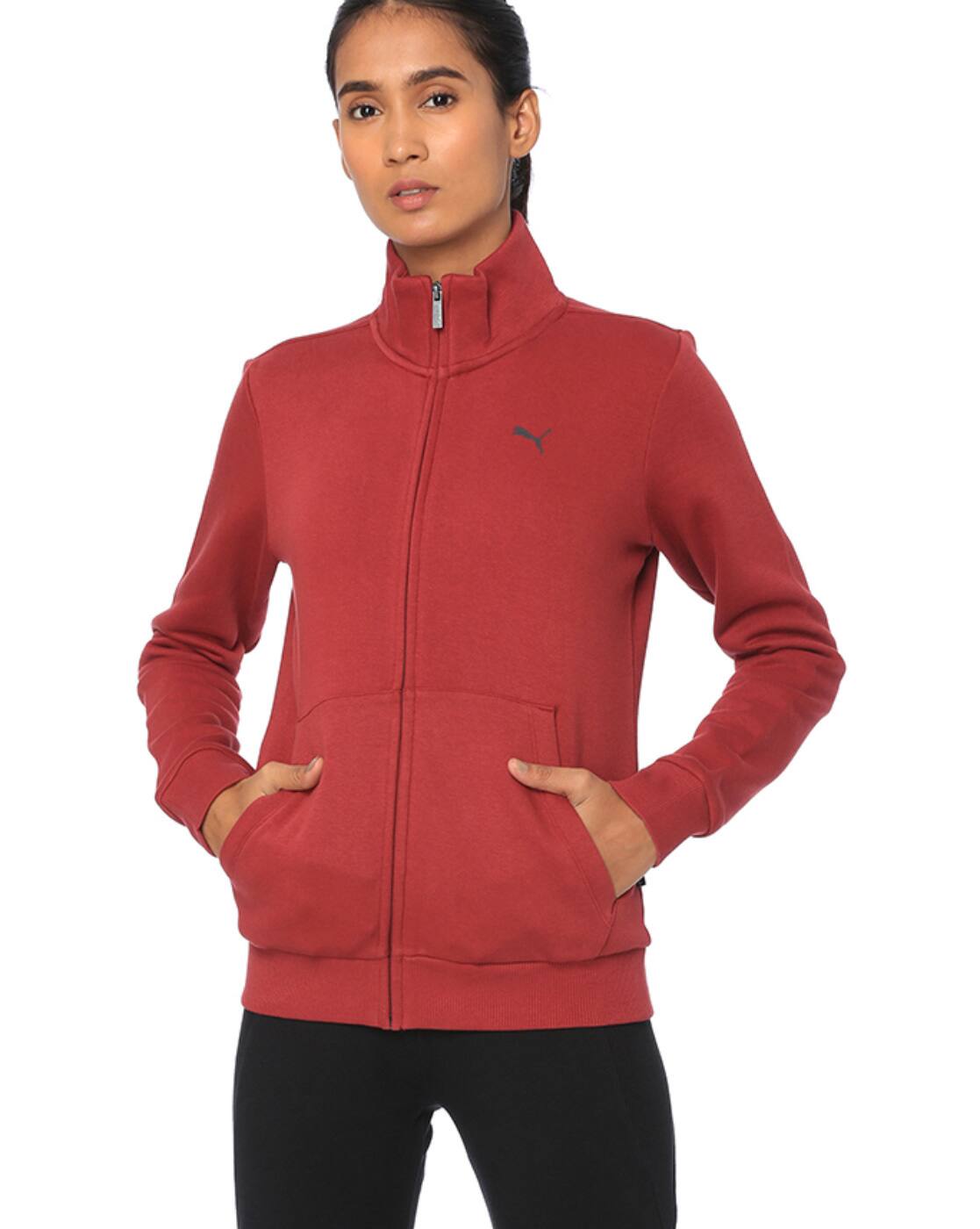 puma maroon jacket