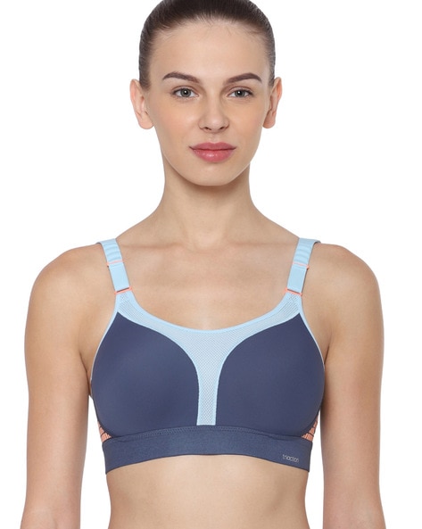 Non-Padded Sports Bra with Detachable Straps