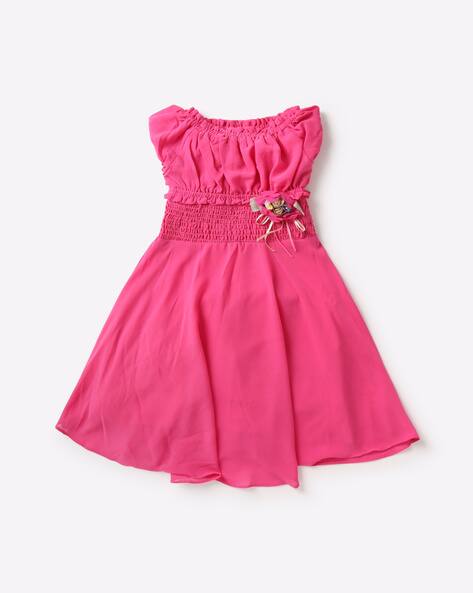 baby hot pink dress