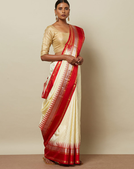 Pure Kanjivaram Silk Saree (adi81908)