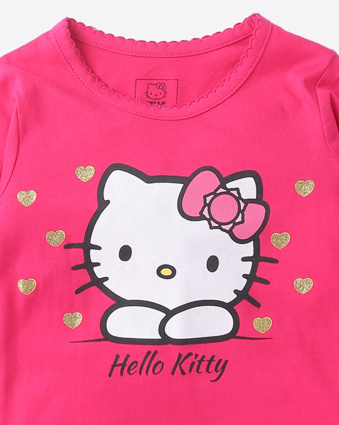 Hello Kitty Keep Going T-Shirt (Pink)