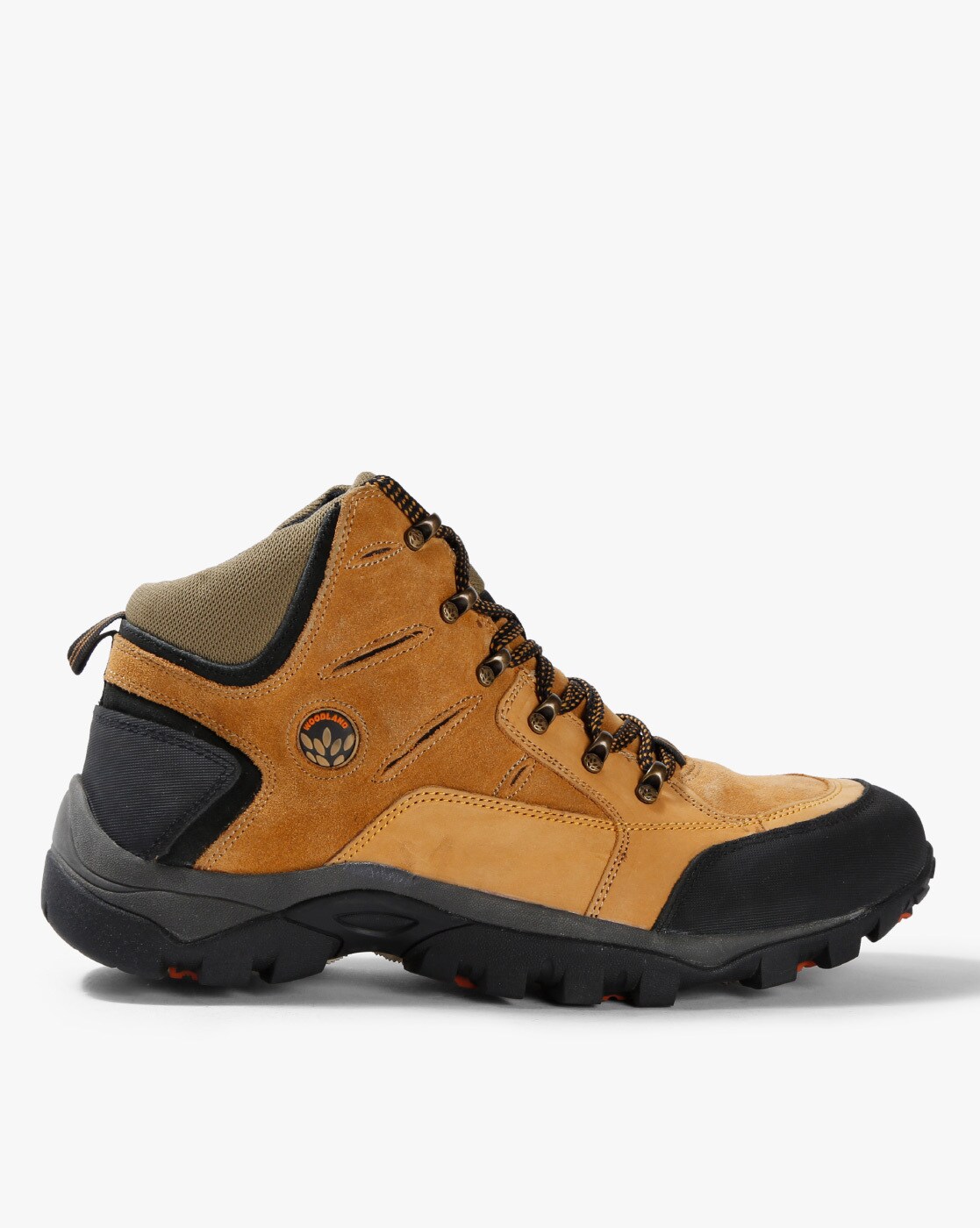 Buy Tan Boots for Men by WOODLAND 