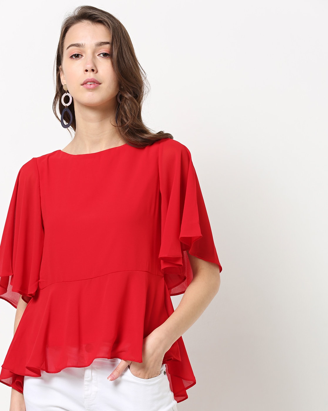red tops for women