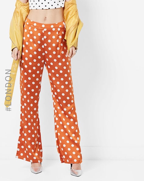 Zara | Pants & Jumpsuits | Zara Burnt Orange Cropped Trousers | Poshmark
