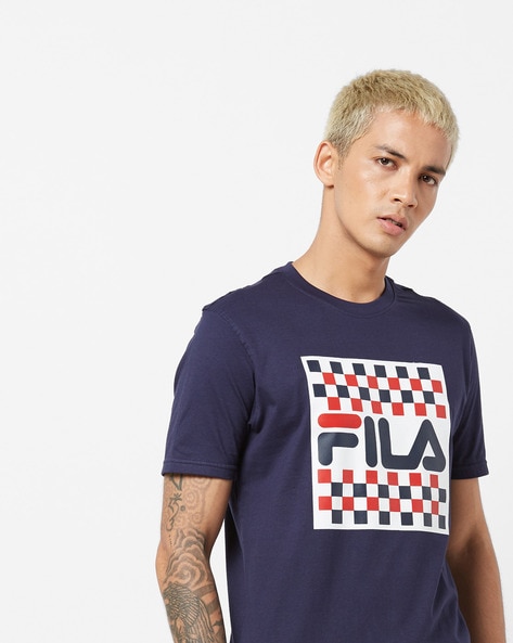 fila navy blue shirt