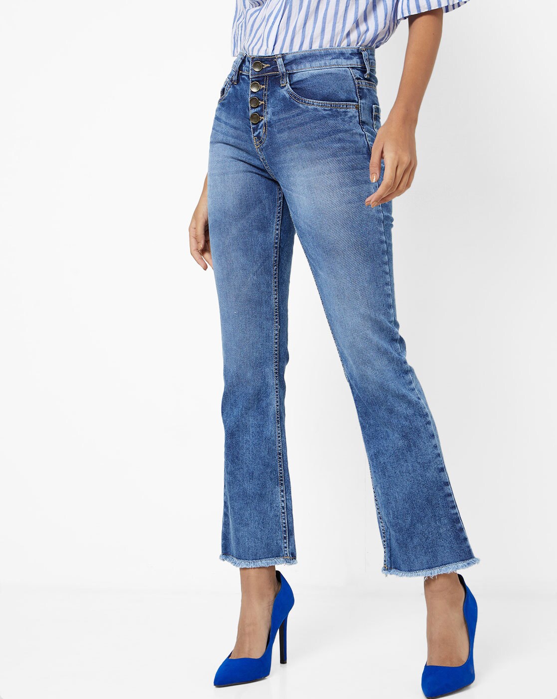 bootcut jeans ajio