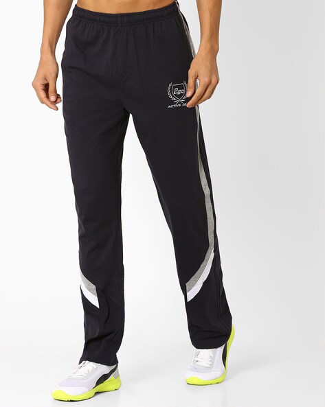 Buy 2go ACTIVE GEAR USA Black Tapered Fit Track Pants - Track Pants for Men  944690 | Myntra