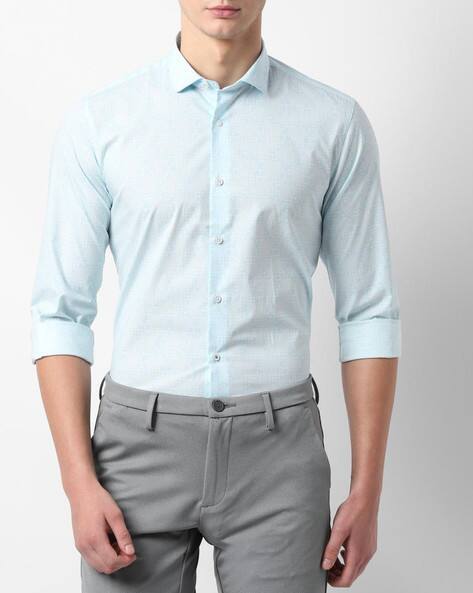 louis philippe slim fit shirts