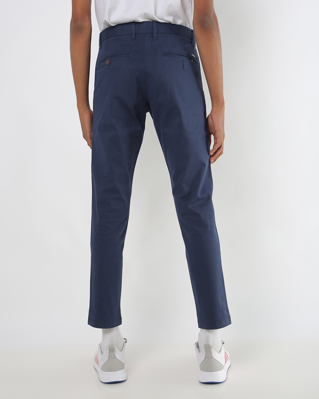 Robell Marie Air Force Blue Cropped Trousers | Free Shipping | Style  Boutique NI