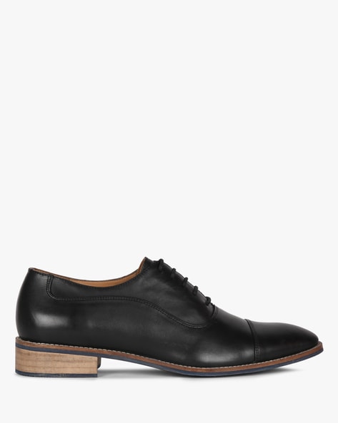 Black Matte Leather Dress Shoe