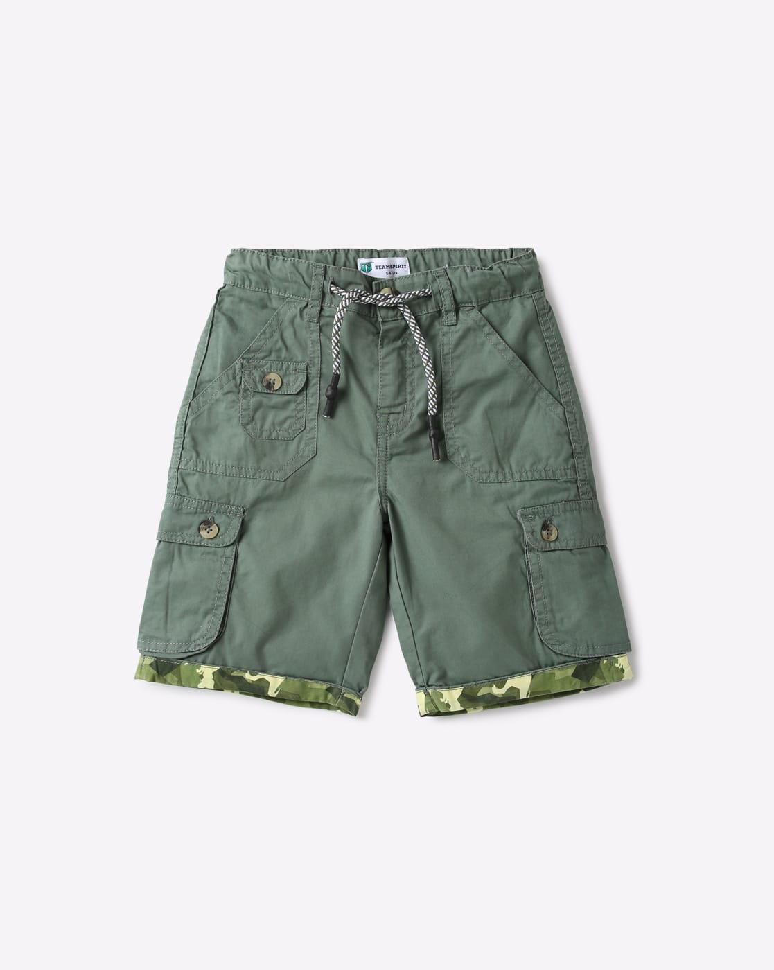cargo shorts with drawstring waist