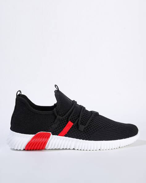 ajio black shoes