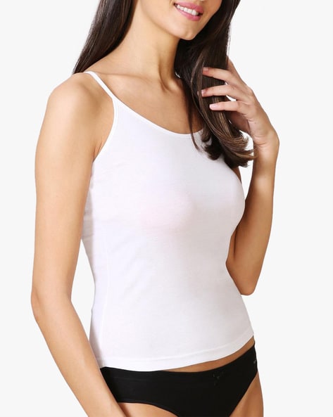 Strappy Camisole with Adjustable Straps