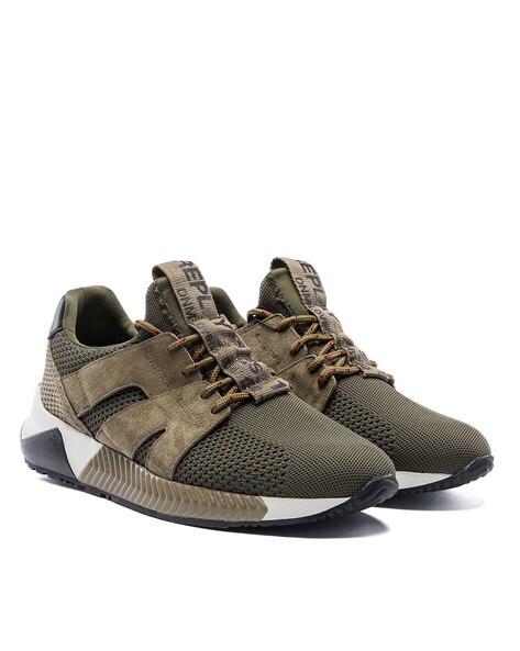 Olive green discount tennis shoes