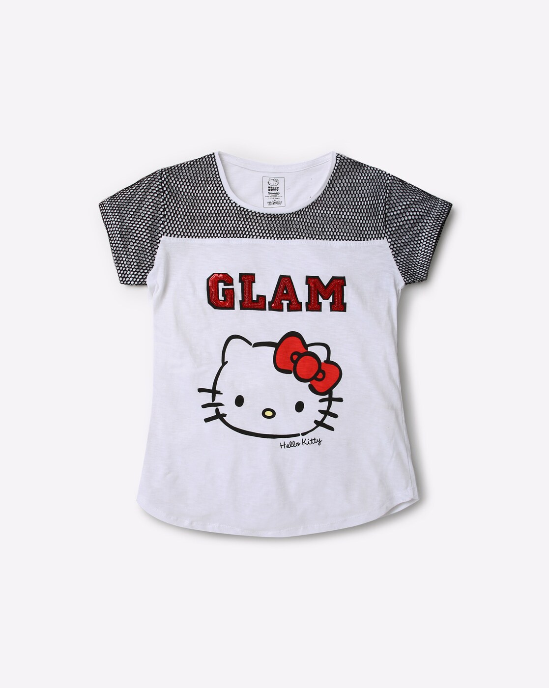 Buy White Tshirts for Girls by KIDSVILLE Online
