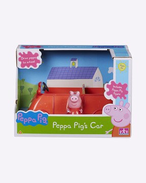 peppa pig car set