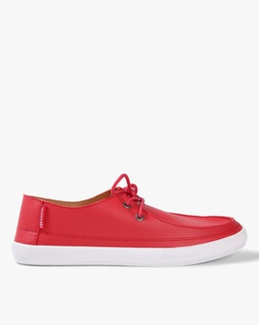 Lee cooper red hot sale sneakers