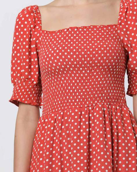 Buy Red Dresses for Women by ONLY Online | Ajio.com
