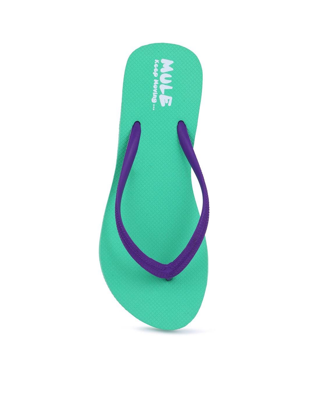 flip flops green