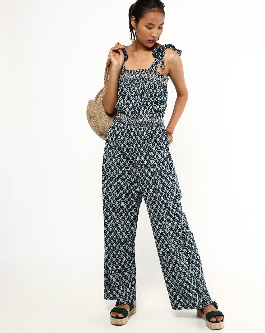 tie up jumpsuit