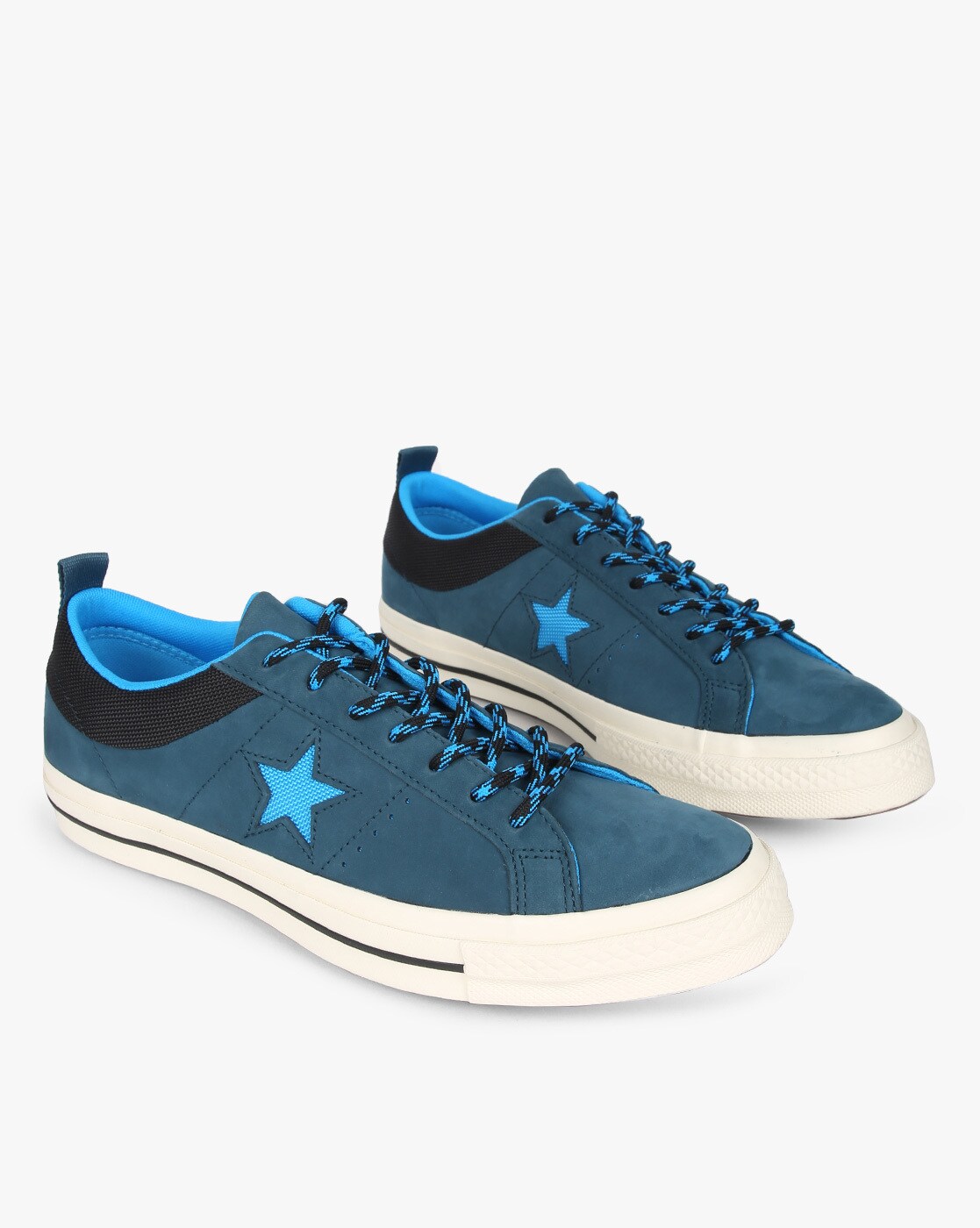 Buy Teal Blue Sneakers for Men by 