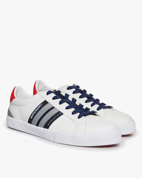 superdry vintage court trainers