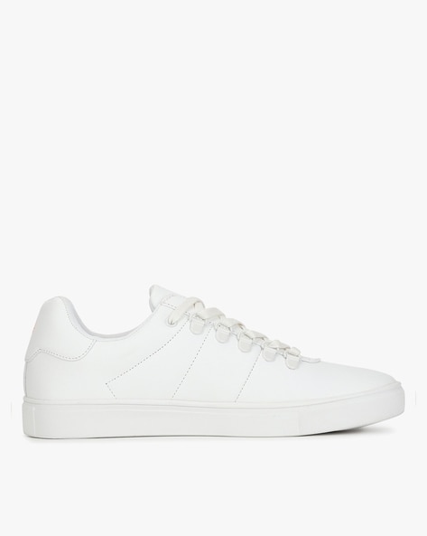 Buy ALLEN SOLLY PU Lace Up Round Toe Womens Casual Sneakers | Shoppers Stop