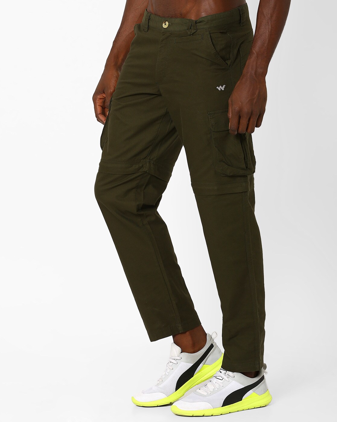 Wildcraft Men's Cotton Track Pants (8903338084587_40322_X-Large_Dark Olive)  : Amazon.in: Clothing & Accessories