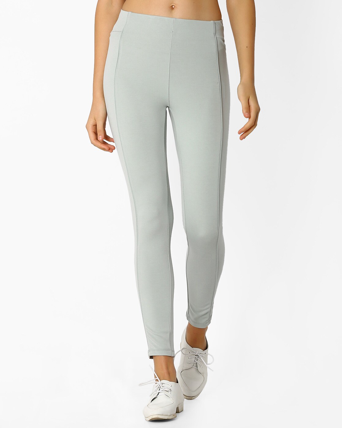 Buy Grey Trousers & Pants for Women by Fig Online