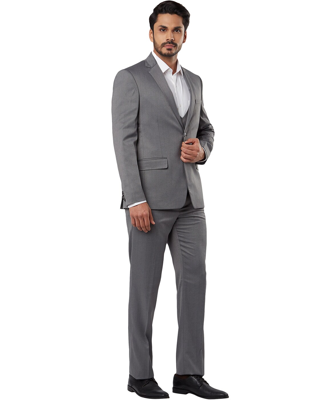 raymond suit grey