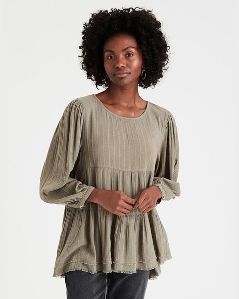 American eagle sale ruffle top