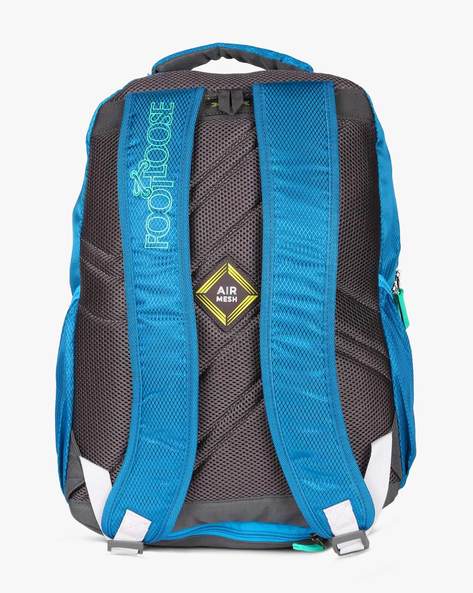 Turquoise mesh outlet backpack