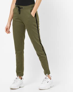 Women's track pants with pockets clearance