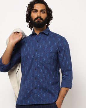 indian print shirt