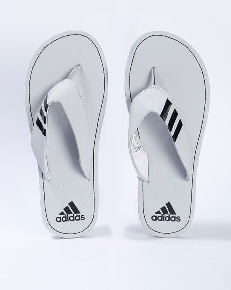 adidas slippers grey