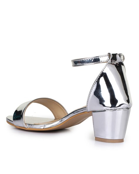 Silver discount colour sandals