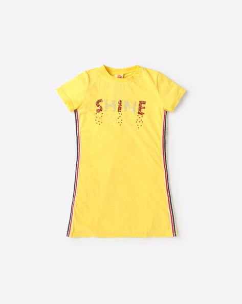 girls tee shirt dresses